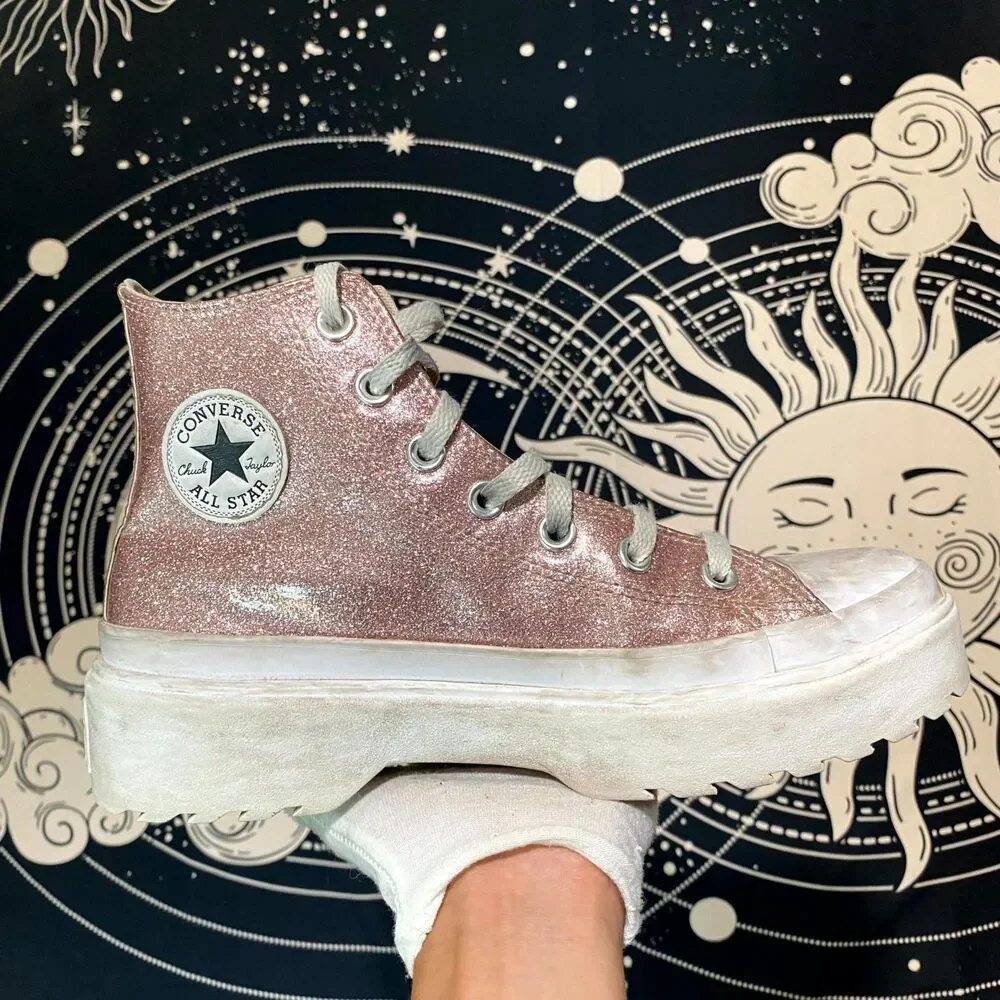 Converse Chuck Taylor All Star A08418C Athletic Sneaker Girls 5.5 Pink Synthetic